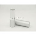 Envase redondo de aluminio de tubo de lápiz labial E017 de plata, taza de tamaño 12.1/12.7